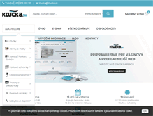 Tablet Screenshot of klucka.sk